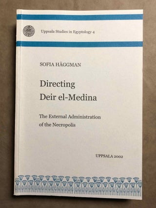 Item #M6929 Directing Deir el-Medina: the external administration of the Necropolis. HÄGMANN...[newline]M6929.jpg
