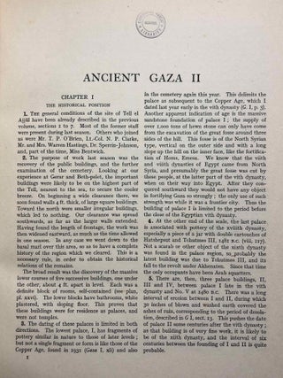 Ancient Gaza. Vol. I, II, III, IV and City of shepherd Kings, and: Ancient Gaza V (complete set)[newline]M6931-22.jpg