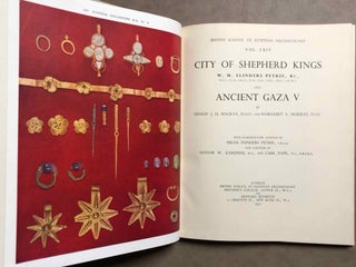 Ancient Gaza. Vol. I, II, III, IV and City of shepherd Kings, and: Ancient Gaza V (complete set)[newline]M6931-37.jpg