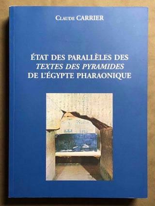 Etat des parallèles des textes des pyramides de l'Egypte pharaonique[newline]M6933.jpg