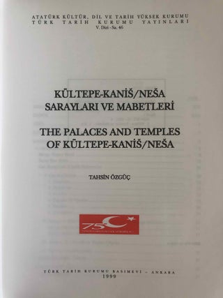 Kültepe-Kanis / Nesa saraylari ve mabetleri - The palaces and temples of Kültepe-Kanis / Nesa (Turkish and English edition)[newline]M6936-01.jpg