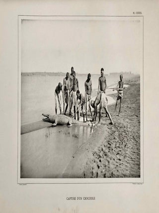 L'Egypte et la Nubie. Grand album monumental, historique, architectural. Reproduction par les proc&eacute;d&eacute;s inalt&eacute;rables de la phototypie de cent cinquante vues photographiques par M. B&eacute;chard, artiste photographe, comprises depuis Le Caire (&Eacute;gypte) jusqu'&agrave; la deuxi&egrave;me cataracte (Nubie). Avec un texte explicatif des monuments d'apr&egrave;s nos meilleurs &eacute;crivains, par M.A. Palmieri.[newline]M6938.jpg
