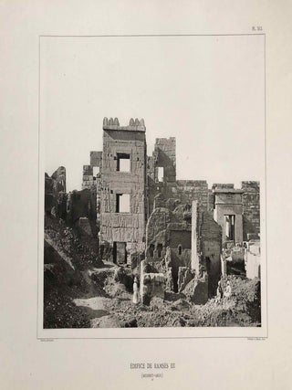 L'Egypte et la Nubie. Grand album monumental, historique, architectural. Reproduction par les proc&eacute;d&eacute;s inalt&eacute;rables de la phototypie de cent cinquante vues photographiques par M. B&eacute;chard, artiste photographe, comprises depuis Le Caire (&Eacute;gypte) jusqu'&agrave; la deuxi&egrave;me cataracte (Nubie). Avec un texte explicatif des monuments d'apr&egrave;s nos meilleurs &eacute;crivains, par M.A. Palmieri.[newline]M6938_10.jpg