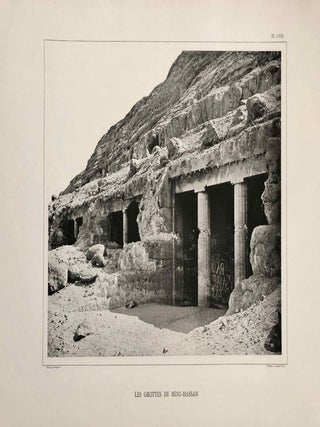 L'Egypte et la Nubie. Grand album monumental, historique, architectural. Reproduction par les proc&eacute;d&eacute;s inalt&eacute;rables de la phototypie de cent cinquante vues photographiques par M. B&eacute;chard, artiste photographe, comprises depuis Le Caire (&Eacute;gypte) jusqu'&agrave; la deuxi&egrave;me cataracte (Nubie). Avec un texte explicatif des monuments d'apr&egrave;s nos meilleurs &eacute;crivains, par M.A. Palmieri.[newline]M6938_6.jpg