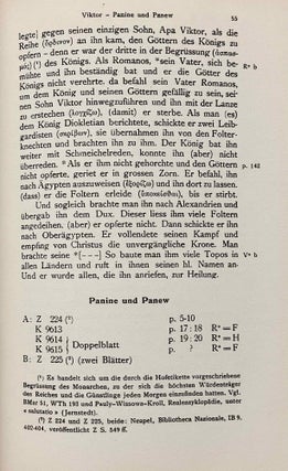 Koptische Heiligen- und Martyrerlegenden. Texte, Übersetzungen und Indices. Erster Teil und zweiter Teil (complete set)