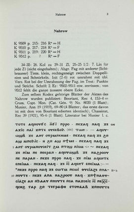 Koptische Heiligen- und Martyrerlegenden. Texte, Übersetzungen und Indices. Erster Teil und zweiter Teil (complete set)