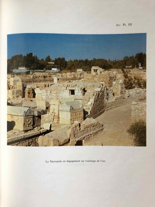 Fouilles de Tyr. La Nécropole. Tome 1: L'arc de triomphe. Tomes 2, 3 et 4: Description des fouilles (complete set)[newline]M6950-20.jpg