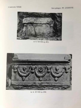 Fouilles de Tyr. La Nécropole. Tome 1: L'arc de triomphe. Tomes 2, 3 et 4: Description des fouilles (complete set)[newline]M6950-40.jpg