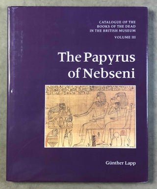 Item #M6954 The Papyrus of Nebseni (BM EA 9900). LAPP Günther[newline]M6954.jpg