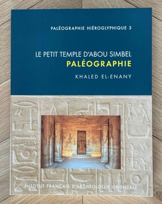 Item #M6956a Le petit temple d'Abou Simbel, paléographie. EL-ENANY Khaled[newline]M6956a-00.jpeg
