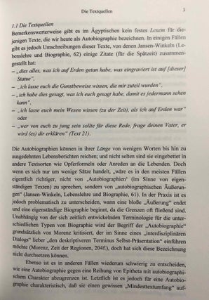 Quellentexte zur ägyptischen Sozialgeschichte I: Autobiographien des alten Reichs und der ersten Zwischenzeit.[newline]M6959-08.jpg