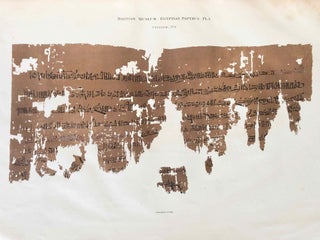 Select Papyri in the Hieratic Character from the Collections of the British Museum (volume I). Part 1: Sallier Papyri No. 1, 2 & 3. Part 2: Anastasi Papyri No. 1, 2, 3, 4. Part 3: Anastasi Papyri No. 5, 6, 7, 8, 9 and Sallier No. 4. Volume II: Papyrus Abbott and d'Orbiney (complete set)[newline]M6986-05.jpg