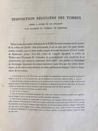 Mémoires publiés par les membres de la mission archéologique française du Caire. Tome V: Tombeaux thébains (complete in 2 volumes).[newline]M6987-03.jpg