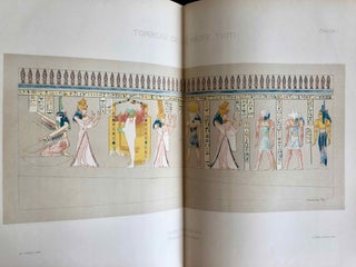 Mémoires publiés par les membres de la mission archéologique française du Caire. Tome V: Tombeaux thébains (complete in 2 volumes).[newline]M6987-23.jpg