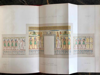 Mémoires publiés par les membres de la mission archéologique française du Caire. Tome V: Tombeaux thébains (complete in 2 volumes).[newline]M6987-28.jpg