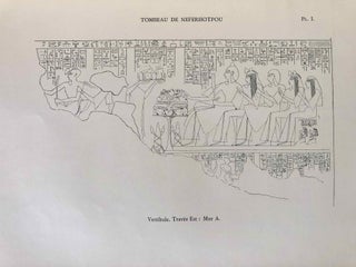 Mémoires publiés par les membres de la mission archéologique française du Caire. Tome V: Tombeaux thébains (complete in 2 volumes).[newline]M6987-41.jpg