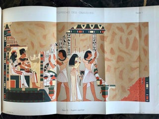 Mémoires publiés par les membres de la mission archéologique française du Caire. Tome V: Tombeaux thébains (complete in 2 volumes).[newline]M6987-45.jpg