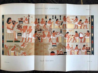 Mémoires publiés par les membres de la mission archéologique française du Caire. Tome V: Tombeaux thébains (complete in 2 volumes).[newline]M6987-46.jpg