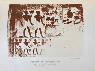 Mémoires publiés par les membres de la mission archéologique française du Caire. Tome V: Tombeaux thébains (complete in 2 volumes).[newline]M6987-55.jpg