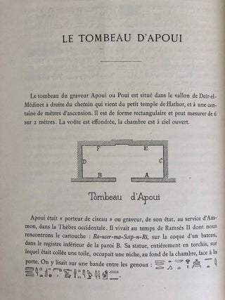 Mémoires publiés par les membres de la mission archéologique française du Caire. Tome V: Tombeaux thébains (complete in 2 volumes).[newline]M6987-59.jpg