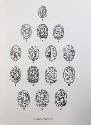 Studies on Scarab Seals. Vol. I: Pre-12th dynasty scarab amulets. Vol. II: Scarab seals and their contribution to history in the early second millennium B.C. Part 1: Text. Part 2: Inventory (3 volumes, complete set)[newline]M7003-11.jpg