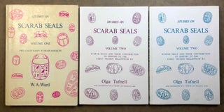 Item #M7003 Studies on Scarab Seals. Vol. I: Pre-12th dynasty scarab amulets. Vol. II: Scarab...[newline]M7003.jpg