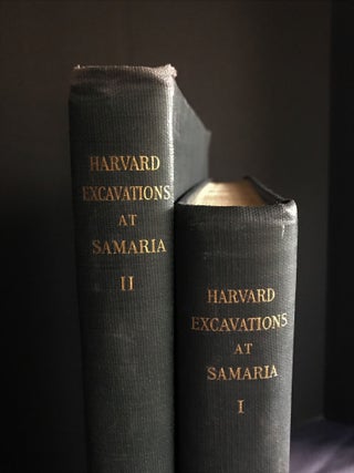Harvard excavations at Samaria 1908-1910. Vol. I: Text. Vol. II: Plans and plates (complete set)