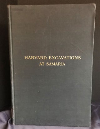 Harvard excavations at Samaria 1908-1910. Vol. I: Text. Vol. II: Plans and plates (complete set)[newline]M7007-03.jpg