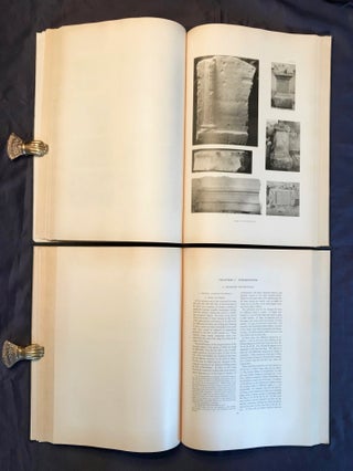 Harvard excavations at Samaria 1908-1910. Vol. I: Text. Vol. II: Plans and plates (complete set)