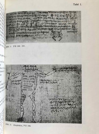 Papyri Graecae Magicae = Die griechischen Zauberpapyri. Volumes I & II (complete set). 8 PAGES IN XEROX.[newline]M7008-14.jpg