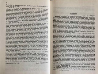 Papyri Graecae Magicae = Die griechischen Zauberpapyri. Volumes I & II (complete set). 8 PAGES IN XEROX.[newline]M7008-19.jpg