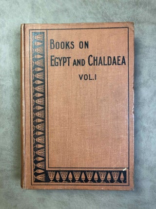 Item #M7010 Egyptian ideas of the future life. BUDGE Ernest Alfred Wallis