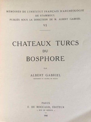 Châteaux turcs du Bosphore
