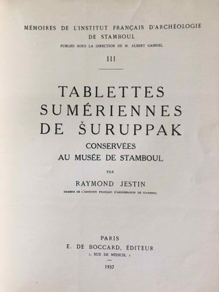 Tablettes sumériennes de Suruppak conservées au musée de Stamboul[newline]M7013-02.jpg