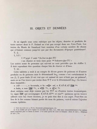 Tablettes sumériennes de Suruppak conservées au musée de Stamboul