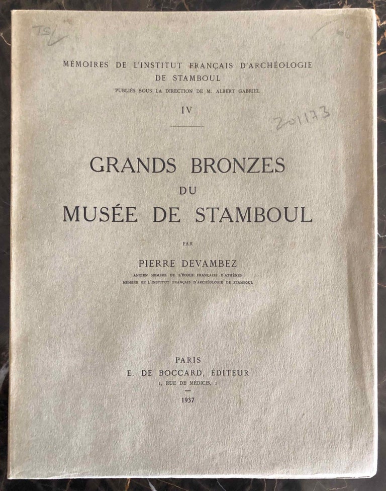 Item #M7014a Grands bronzes du Musée de Stamboul. DEVAMBEZ Pierre.[newline]M7014a.jpg