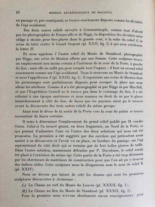 Malatya: Fouilles de la Mission Archéologique Française. Tome 1,1: Arslantepe, La porte des lions.[newline]M7016-13.jpg