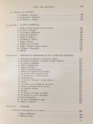 Voyages d'Etudes Géologiques et Géomorphogéniques en Turquie