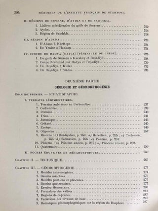 Voyages d'Etudes Géologiques et Géomorphogéniques en Turquie
