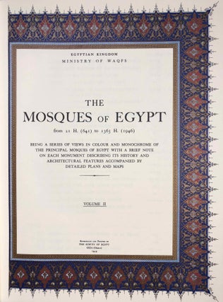 The Mosques of Egypt from 21 H. (A.D. 641) to 1365 H. (A.D. 1946)[newline]M7019a-39.jpg
