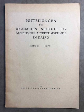 Item #M7030 Untersuchungen zur Phraseologie der ägyptischen Inschriften des Alten Reiches. EDEL...[newline]M7030.jpg