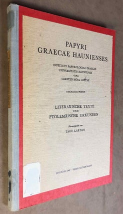 Papyri Graecae Haunienses[newline]M7034-01.jpg