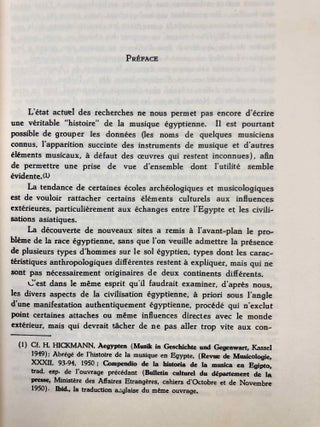 Musicologie pharaonique: &eacute;tudes sur l'&eacute;volution de l'art musical dans l'&Eacute;gypte ancienne[newline]M7037-05.jpg