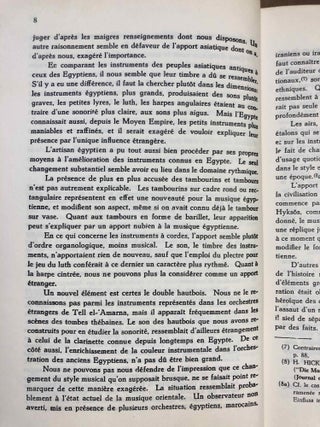 Musicologie pharaonique: &eacute;tudes sur l'&eacute;volution de l'art musical dans l'&Eacute;gypte ancienne[newline]M7037-08.jpg