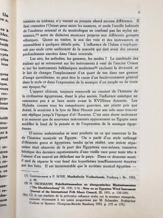 Musicologie pharaonique: &eacute;tudes sur l'&eacute;volution de l'art musical dans l'&Eacute;gypte ancienne[newline]M7037-09.jpg