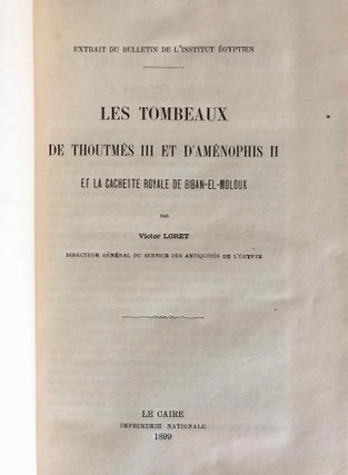 Fouilles dans la nécropole memphite (1897-1899), with: Les tombeaux de Thoutmès III et d'Aménophis II et la cachette royale de Biban el-Molouk[newline]M7040-09.jpg