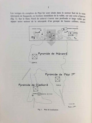 Recherches dans la pyramide et au temple haut du Pharaon Pépi Ier, à Saqqarah