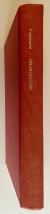 Item #M7063 Onomasticon alterum papyrologicum. Supplemento al Namenbuch di F. Preisigke. Serie...[newline]M7063.jpg