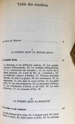 La femme au temps des pharaons