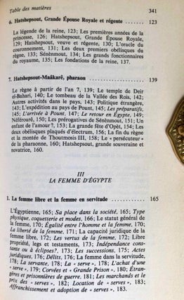 La femme au temps des pharaons